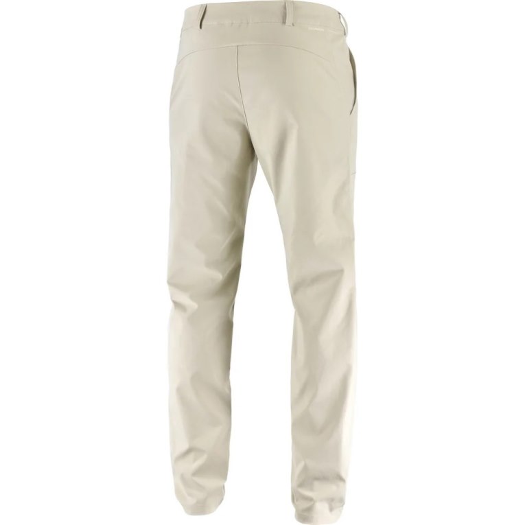 Beige Salomon Wayfarer City Men's Sport Pants | IE BM7093